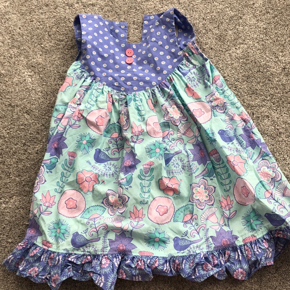 EUC Eleanor Rose swing dress size 7-8